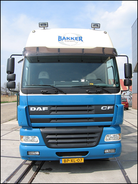 bakker daf cf85.380 2-border Bakker Transport - Eerbeek