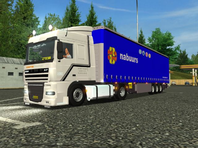 ets DAF XF105 Vanderveren verv  ETS TRUCK'S