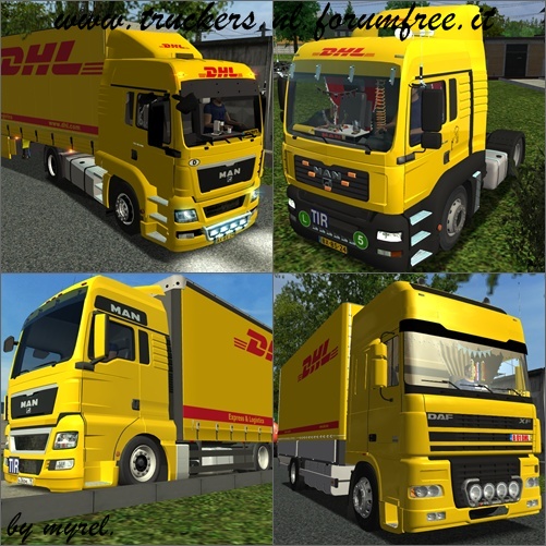 ets DHL Pack ETS by myrel. ETS TRUCK'S