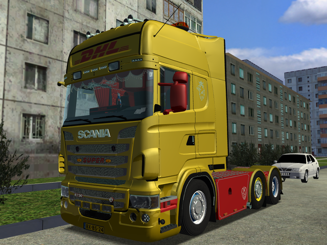 ets Scania DHL Pack 6x2 by myrel sc A ETS TRUCK'S