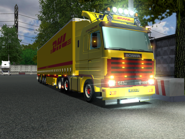 ets Scania DHL Pack 143M 500 by myrel sc A ETS TRUCK'S