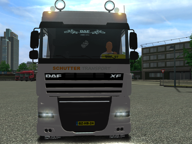 ets Daf XF 105 Schutter transport Noorden ZH + tra ETS COMBO'S