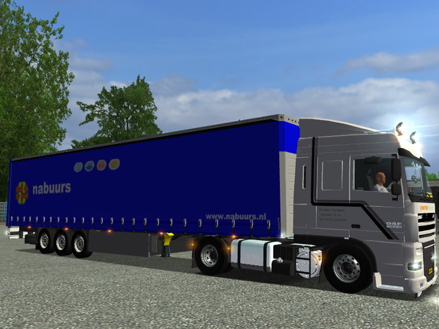 ets Daf XF 105 Schutter transport Noorden ZH + tra ETS COMBO'S