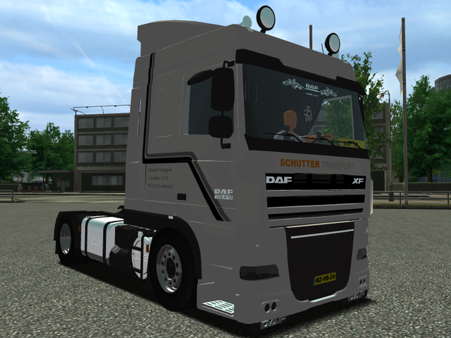 ets Daf XF 105 Schutter transport Noorden ZH + tra ETS COMBO'S