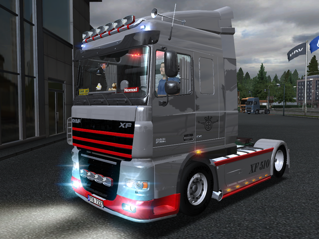 gts Daf XF105 + interieur by D A W E verv daf A C  GTS TRUCK'S