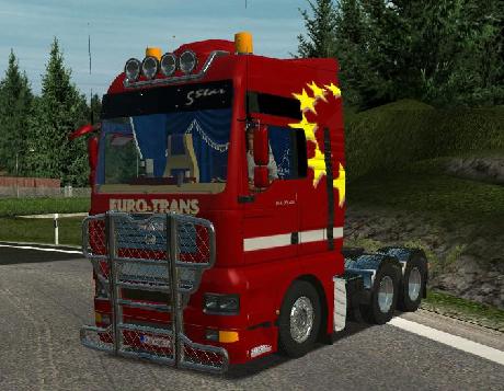 gts Man TGA 6x2 + Interieur EURO-TRANS convert hau GTS TRUCK'S