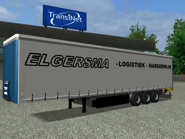 ets Krone trailer Elgersma Harderwijk skin by coen ETS TRAILERS