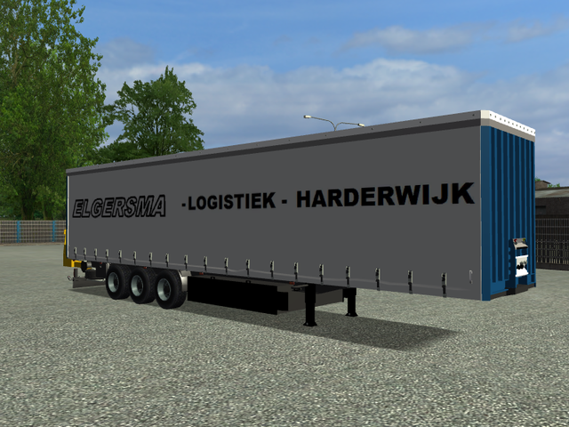 ets Krone trailer Elgersma Harderwijk skin by coen ETS TRAILERS