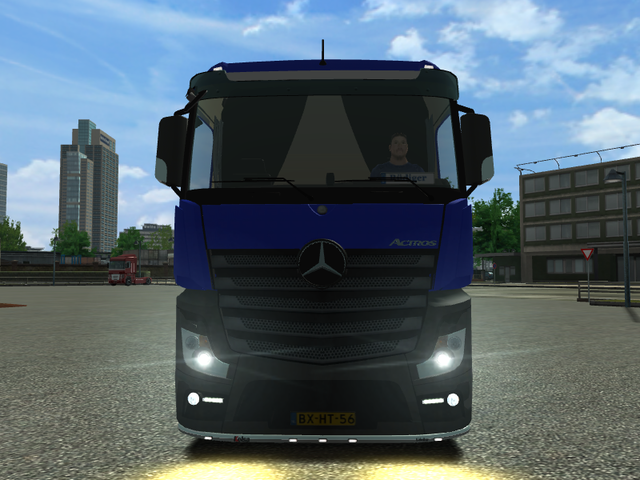 ets Mercedes Actros MP4 + citytrailer ALDI by coen ETS COMBO'S