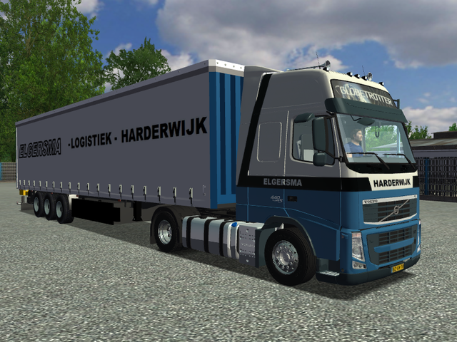 ets Volvo Fh13 Elgersma Harderwijk skin by coen222 ETS COMBO'S