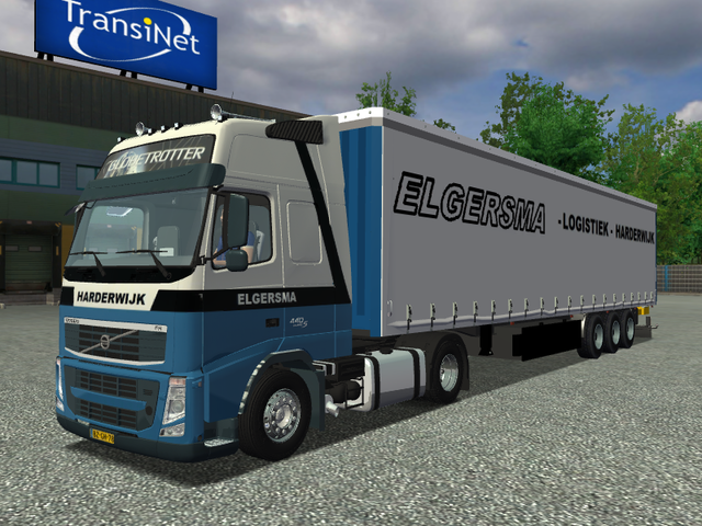 ets Volvo Fh13 Elgersma Harderwijk skin by coen222 ETS COMBO'S