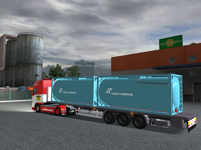 gts Daf Xf 105 Transporti Chemical + trailers by G GTS COMBO'S