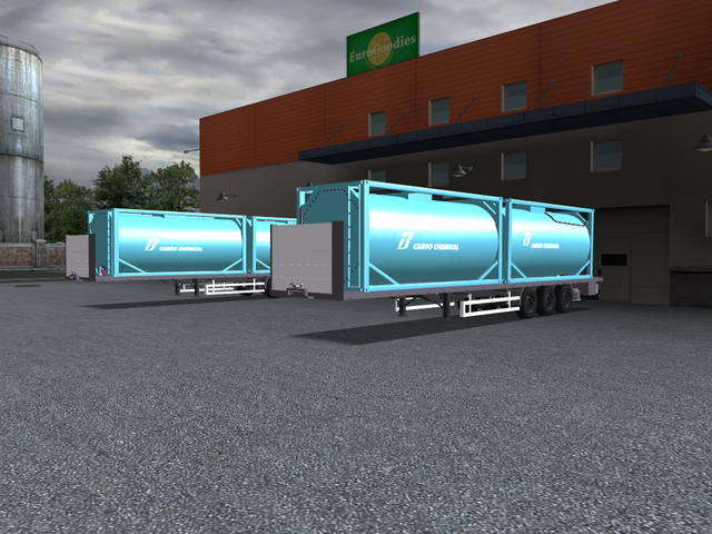 gts Daf Xf 105 Transporti Chemical + trailers by G GTS COMBO'S