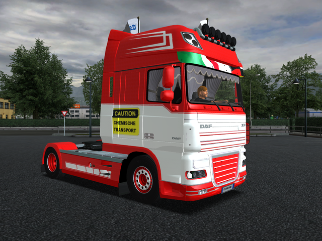 gts Daf Xf 105 Transporti Chemical + trailers by G GTS COMBO'S