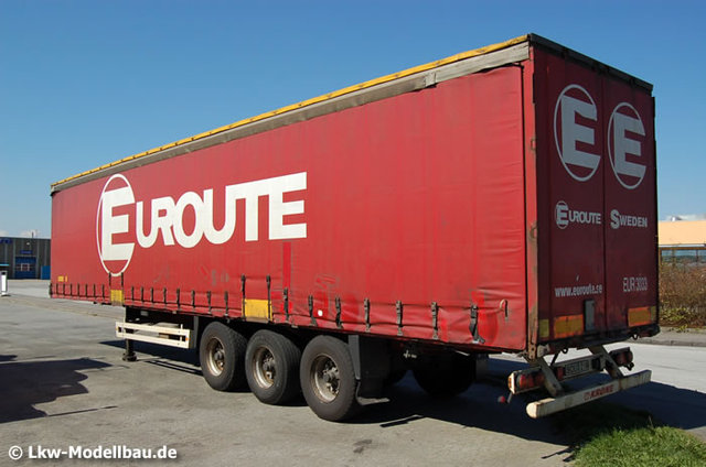Euroute trailer  ETS DIVERSEN