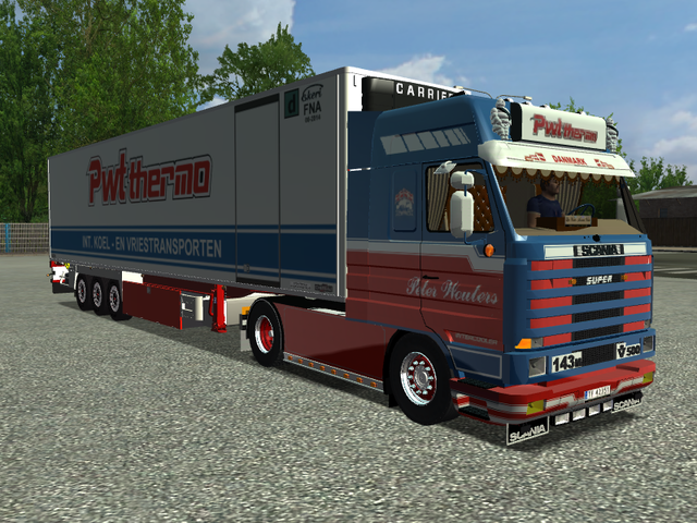 ets Scania 143M v500 + trailer PWT by  remod by Ni ETS COMBO'S