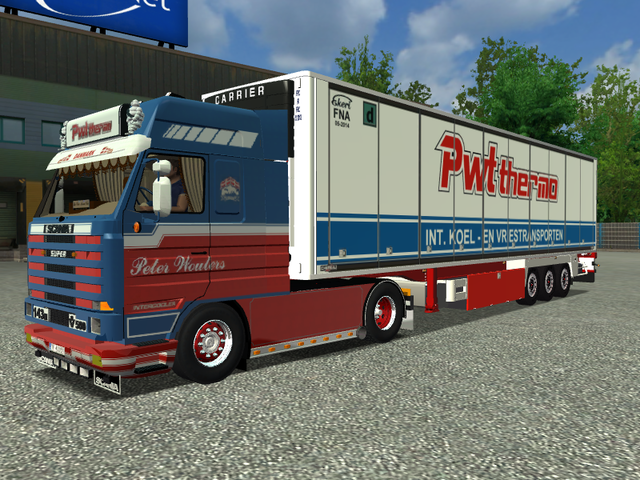 ets Scania 143M v500 + trailer PWT by  remod by Ni ETS COMBO'S