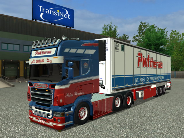 ets Scania R620 + trailer PWT by  remod by Nicootj ETS COMBO'S