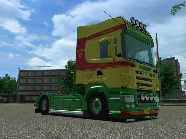 ets Scania R620 de Graaf Leidschendam verv sc A ETS TRUCK'S