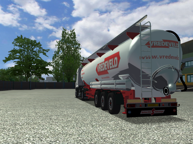 ets Renault Premium + Bulktrailer VREDEVELD Transp GTS COMBO'S