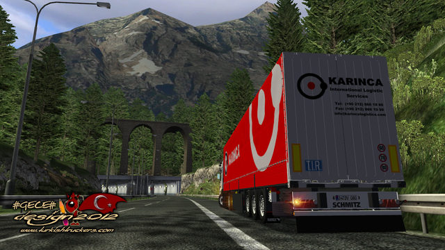 gts Daf CF + trailer KARINCA by #GECE# passw www GTS COMBO'S