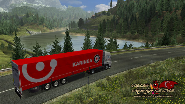 gts Daf CF + trailer KARINCA by #GECE# passw www GTS COMBO'S