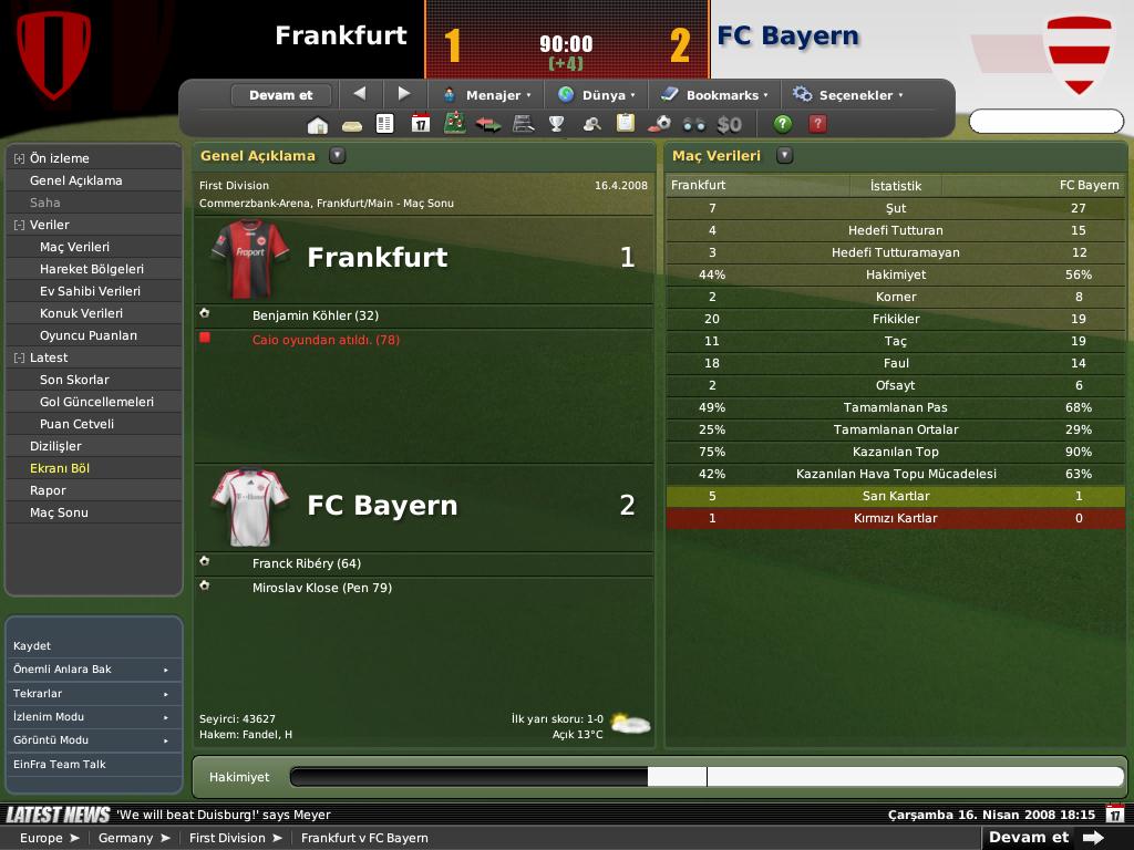 6.maÃ§-frankfurt-bayern - 