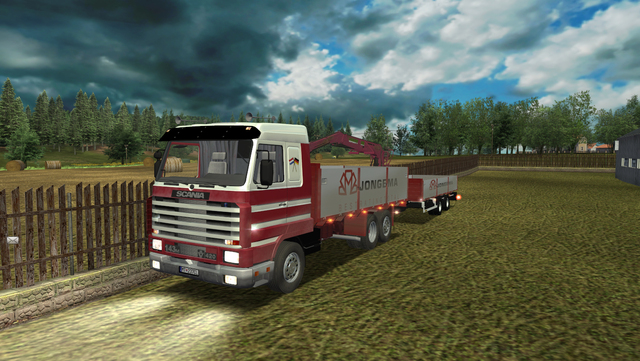 gts Scania 143M BDF Jongsma Bestratingen + tandem  GTS COMBO'S