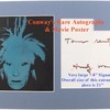 Warhol Andy signature - Andy-Warhol ( Gold Thinker)...