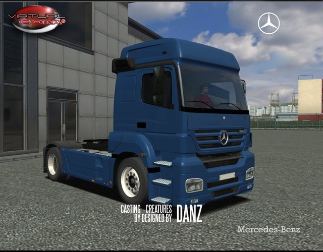 ets Mercedes Axor 1840 II by Danz VirtualCom Beta  ETS TRUCK'S