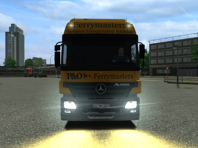 ets Mercedes Actros + Krone P & O Ferrymasters by  ETS COMBO'S