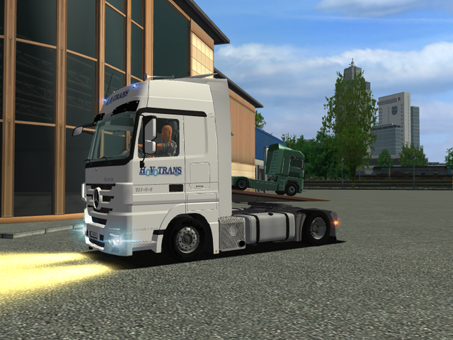 ets Mercedes Actros + trailer HOVOTRANS verv mb A  ETS COMBO'S