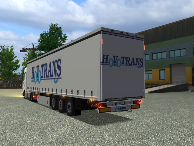 ets Mercedes Actros + trailer HOVOTRANS verv mb A  ETS COMBO'S