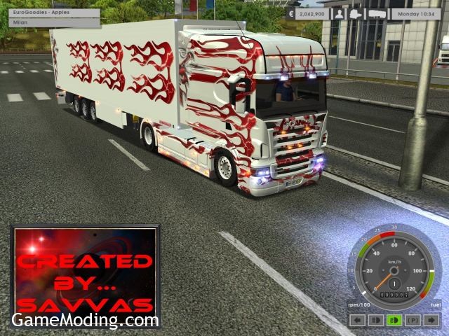 ets Scania-R-longline-and-Schwarzmuller-Thermo by  ETS COMBO'S