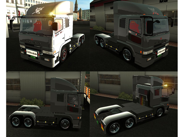 gts Mitsubishi Fuso 6x4 by verv  GTS DIVERSEN