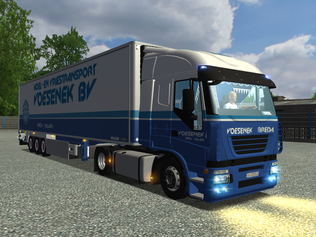 ets Iveco Stralis + trailer VOESENEK Breda verv sc ETS COMBO'S