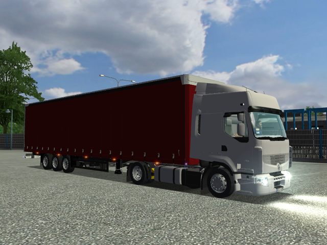 ets Renault Premium II + Schmitz SCS Mega 2 ETS COMBO'S