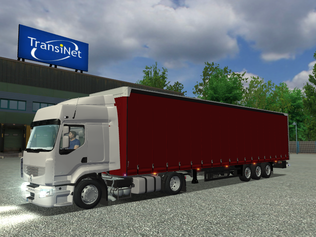 ets Renault Premium II + Schmitz SCS Mega 3 ETS COMBO'S