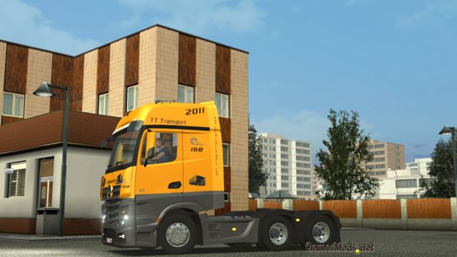 gts Mercedes Actros 1851 MP4 TT 6x4 + interieur by GTS TRUCK'S