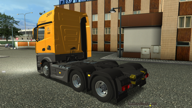 gts Mercedes Actros 1851 MP4 TT 6x4 + interieur by GTS TRUCK'S