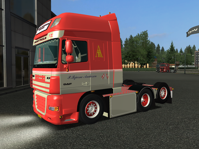 gts P Bjarne Andersen Daf XF105 6x2 by Spongbob ve GTS TRUCK'S