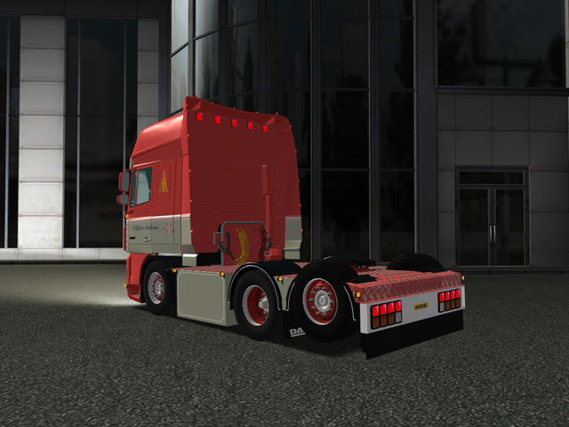 gts P Bjarne Andersen Daf XF105 6x2 by Spongbob ve GTS TRUCK'S