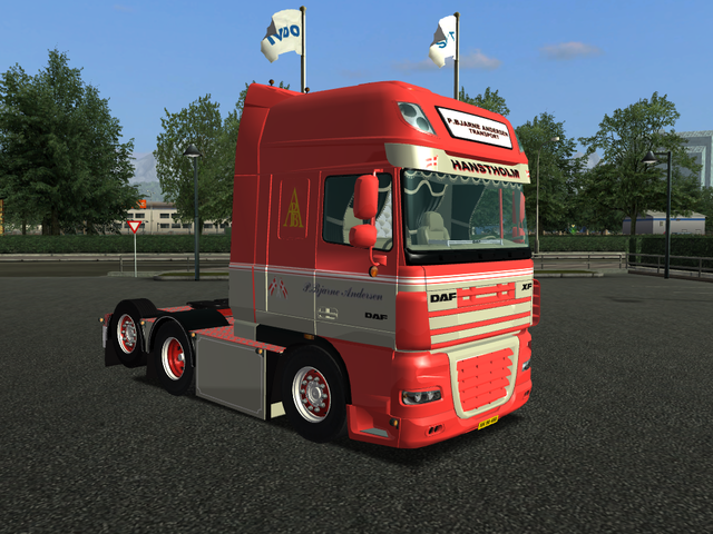 gts P Bjarne Andersen Daf XF105 6x2 by Spongebob v GTS TRUCK'S