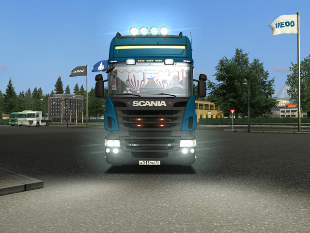 gts Scania R500 V8 6x4 + interieur by Anaheim,MrPo GTS TRUCK'S