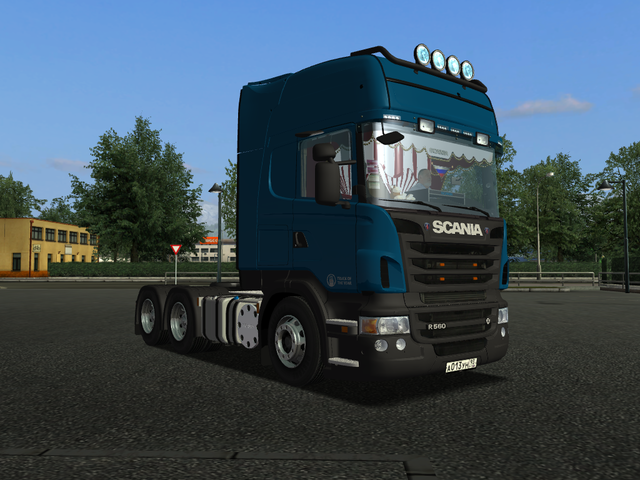 gts Scania R500 V8 6x4 + interieur by Anaheim,MrPo GTS TRUCK'S