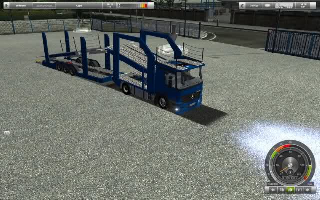 gts Mercedes Actros + tandem autotransporter by ma GTS COMBO'S