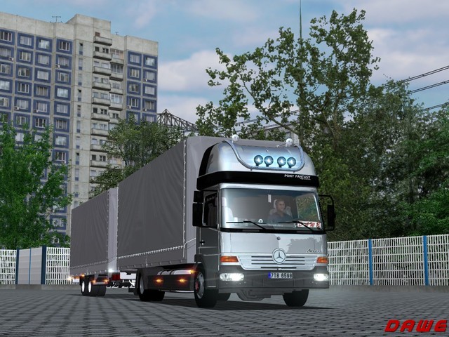 gts Mercedes Atego 817 BDF + tandem by Kamil,Rockw GTS COMBO'S