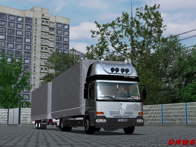 gts Mercedes Atego 817 BDF + tandem by Kamil,Rockw GTS COMBO'S