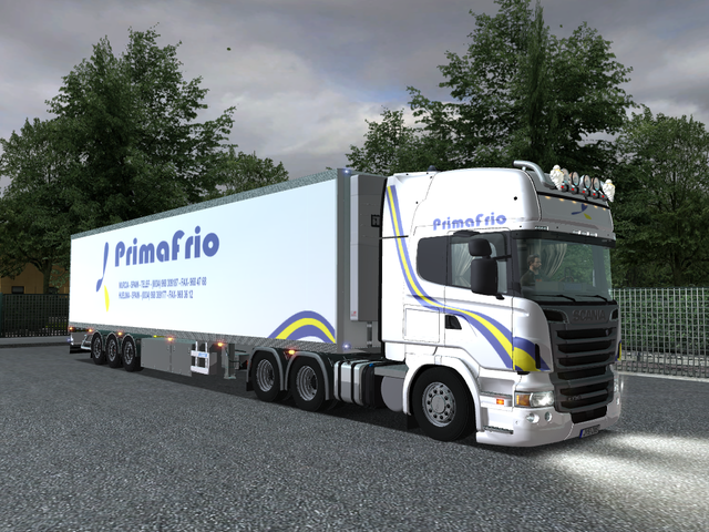 gts Scania R730 + trailer PrimaFrio by SCS,MrPolan GTS COMBO'S