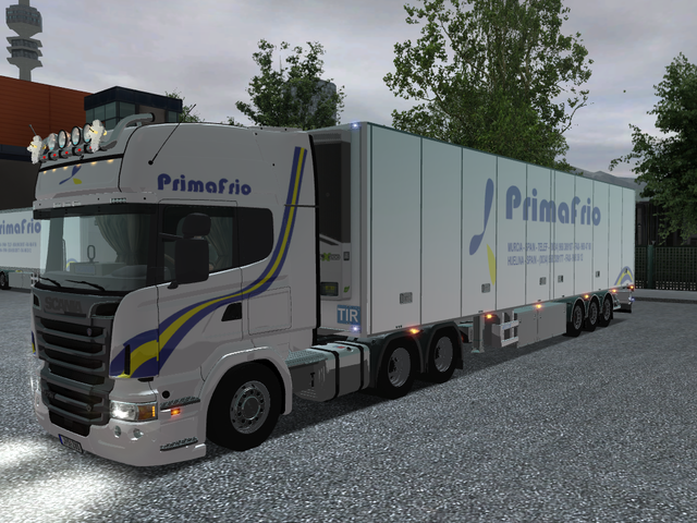 gts Scania R730 + trailer PrimaFrio by SCS,MrPolan GTS COMBO'S